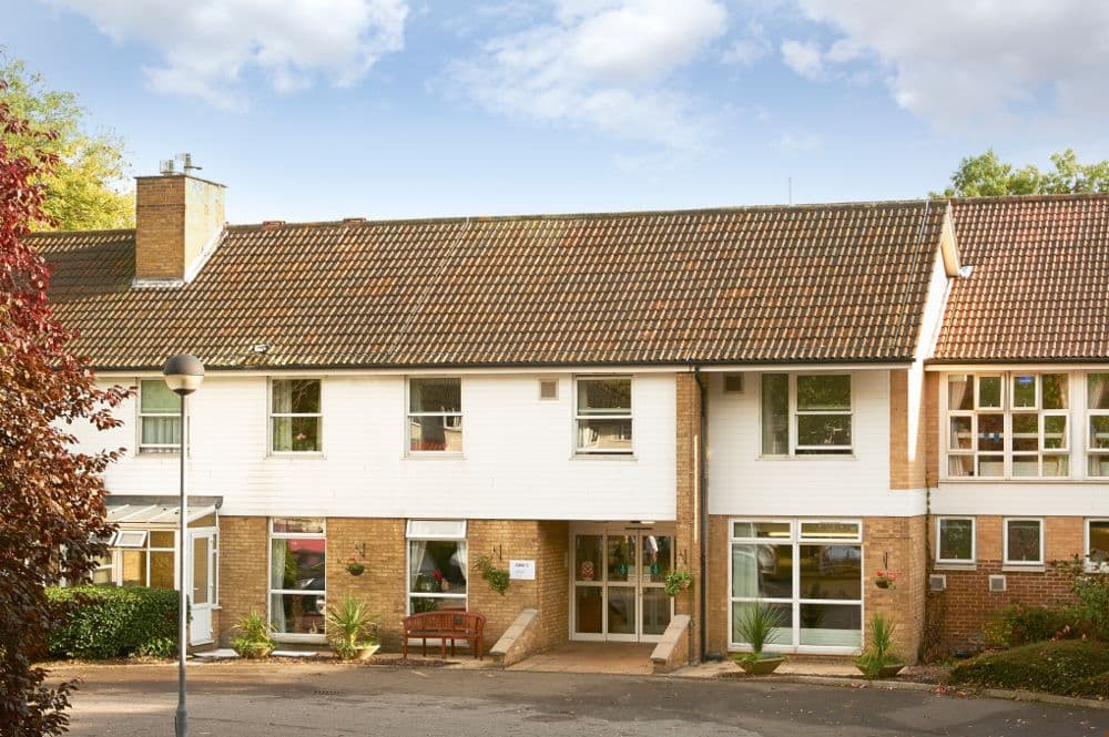 Exterior of The Burroughs Care Home in West Drayton, Hillingdon