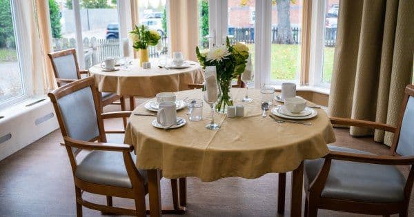 Dining Area at The Laurels Residential & Nursing, Spondon, Derby