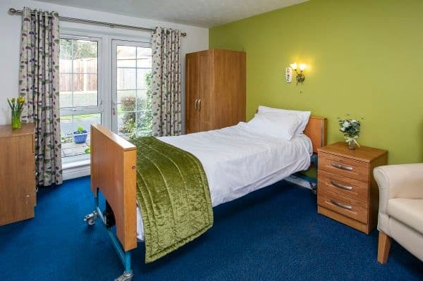 Bedroom at The Laurels Residential & Nursing, Spondon, Derby