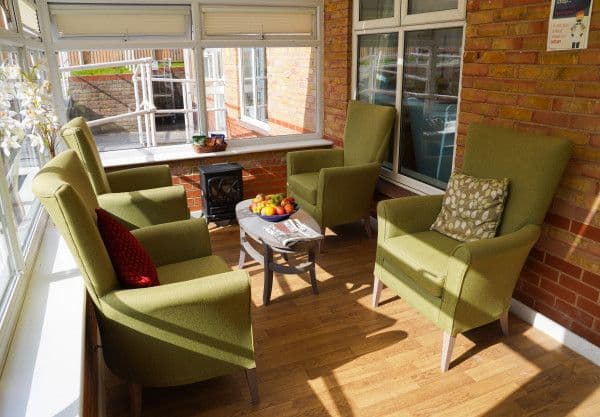 Conservatory at The Manse Residential Care Home, South Norwood, London