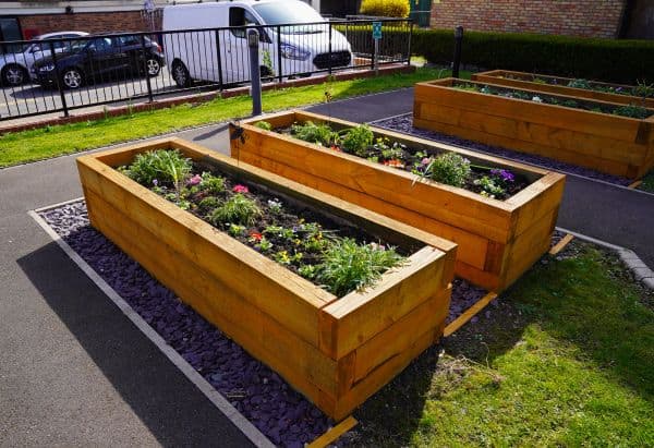 Garden at The Manse Residential Care Home, South Norwood, London