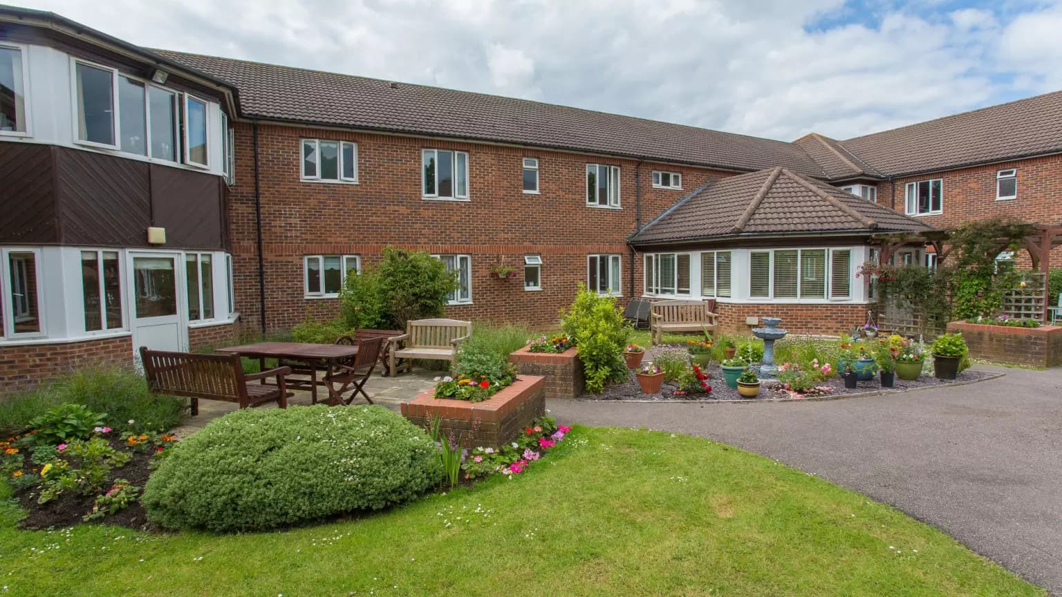 Exterior of The Mead care home in Borehamwood, Hertfordshire