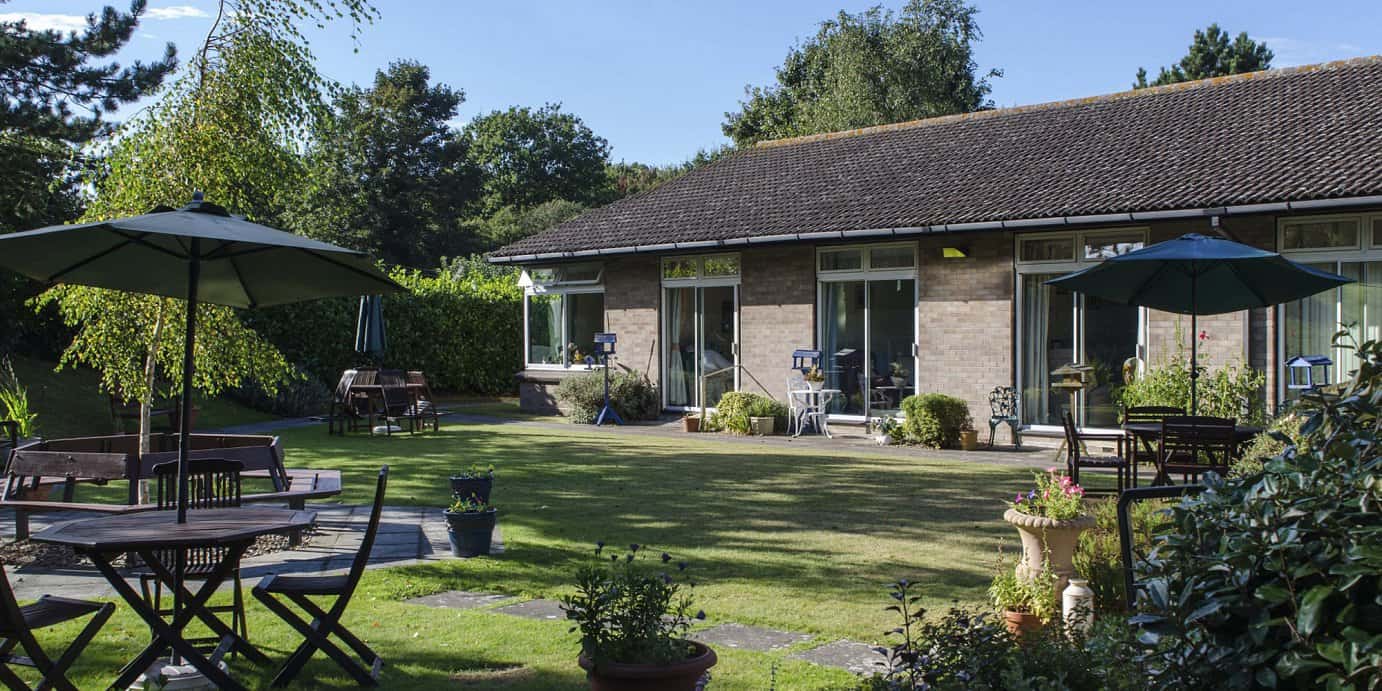 Exterior of The Oaks care home in Colchester, Essex