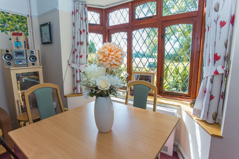 Dining Room at The Priory Care Home in Romford, Havering