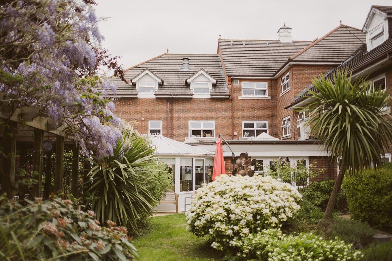 Garden of The Spinney Care home in Chingford