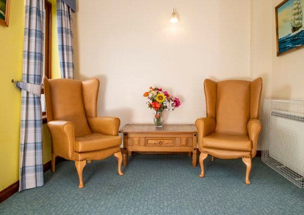 Communal Area at The Meadows Care Home, Dornoch, Scotland