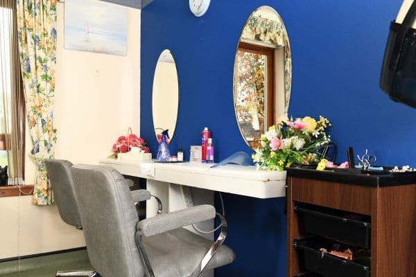 Salon at The Meadows Care Home, Dornoch, Scotland