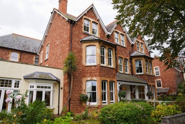 Exterior at The Winsor Nursing Home, Minehead, Somerset