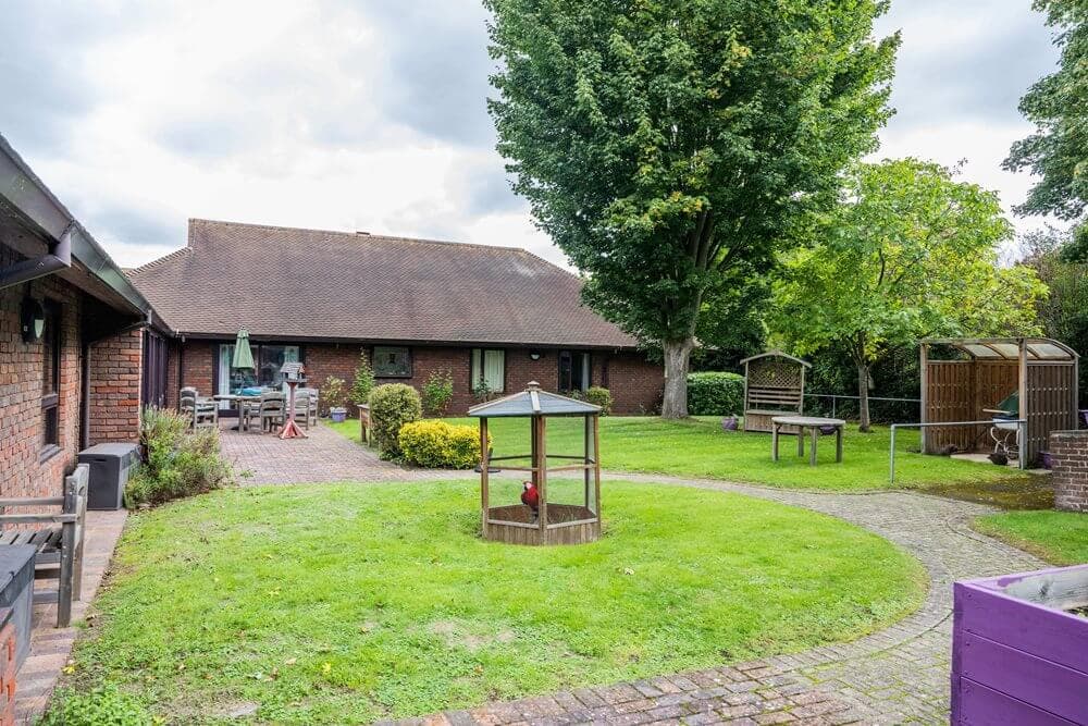 Garden of Tiltwood Care Home in Elmbridge, Surrey