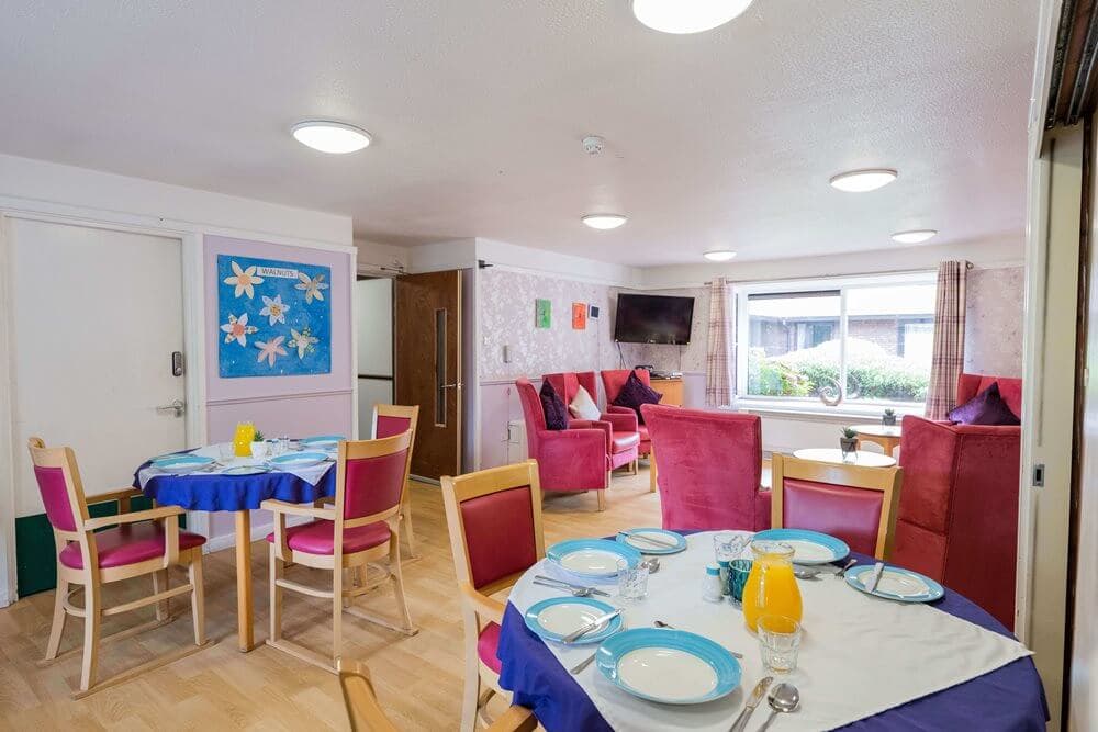 Dining Room of Tiltwood Care Home in Elmbridge, Surrey