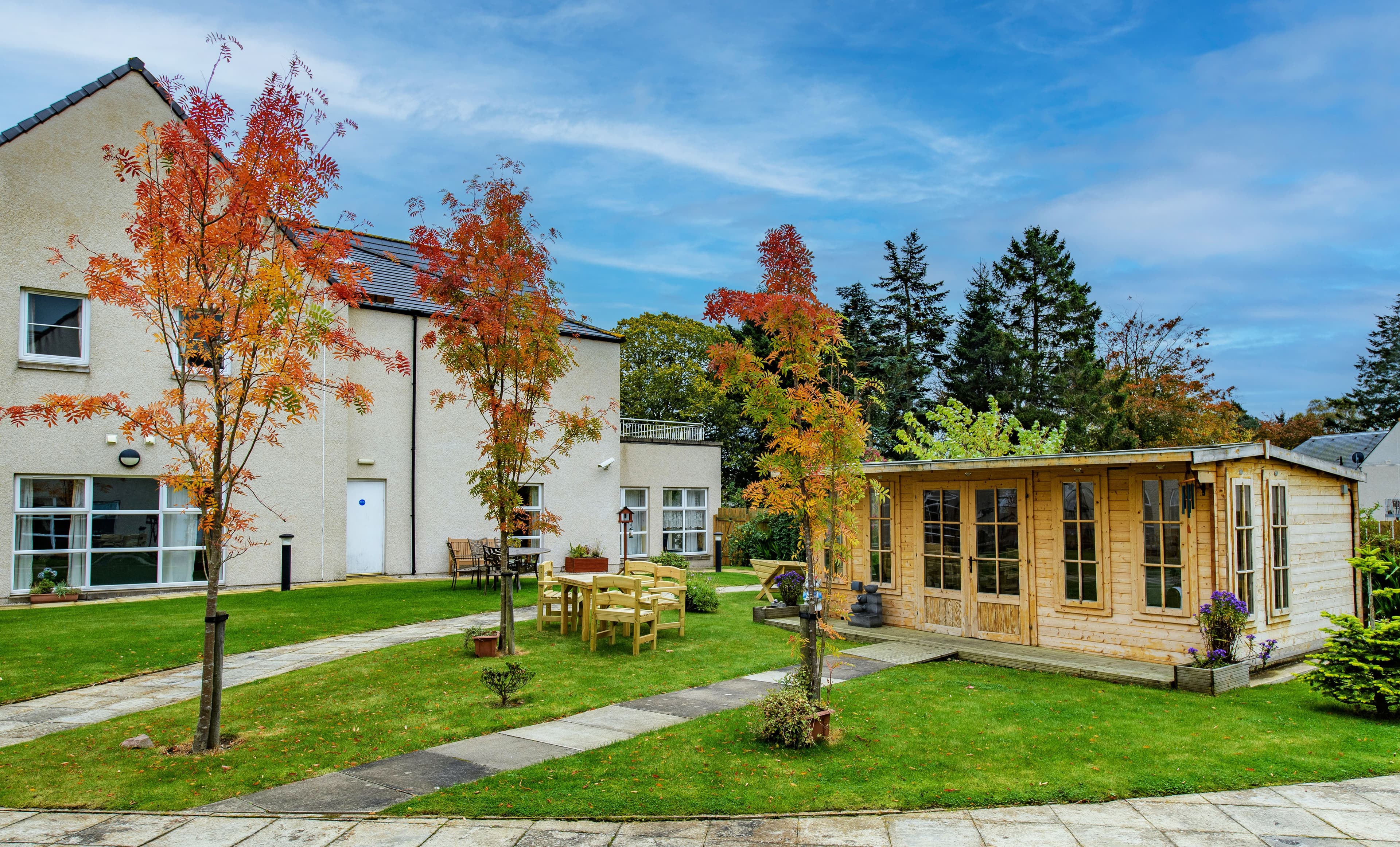 Exterior of Tor-na-Dee Care Home in City Of Aberdeen, Scotland