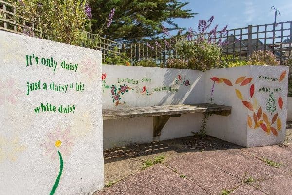 Garden of Trevern Residential & Nursing, Falmouth, Cornwall