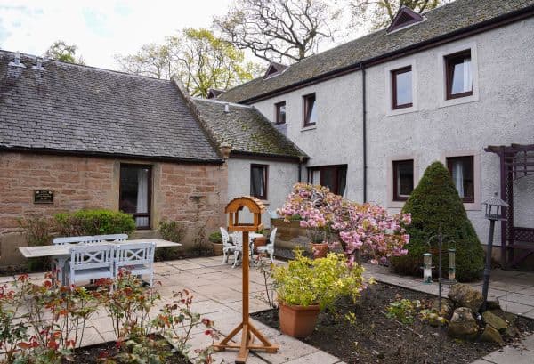 Garden at Tyneholm Stables, Tranent, East Lothian