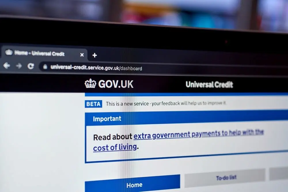 Universal Credit dashboard