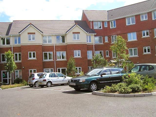 Exterior of Victoria Court in Chard, Somerset