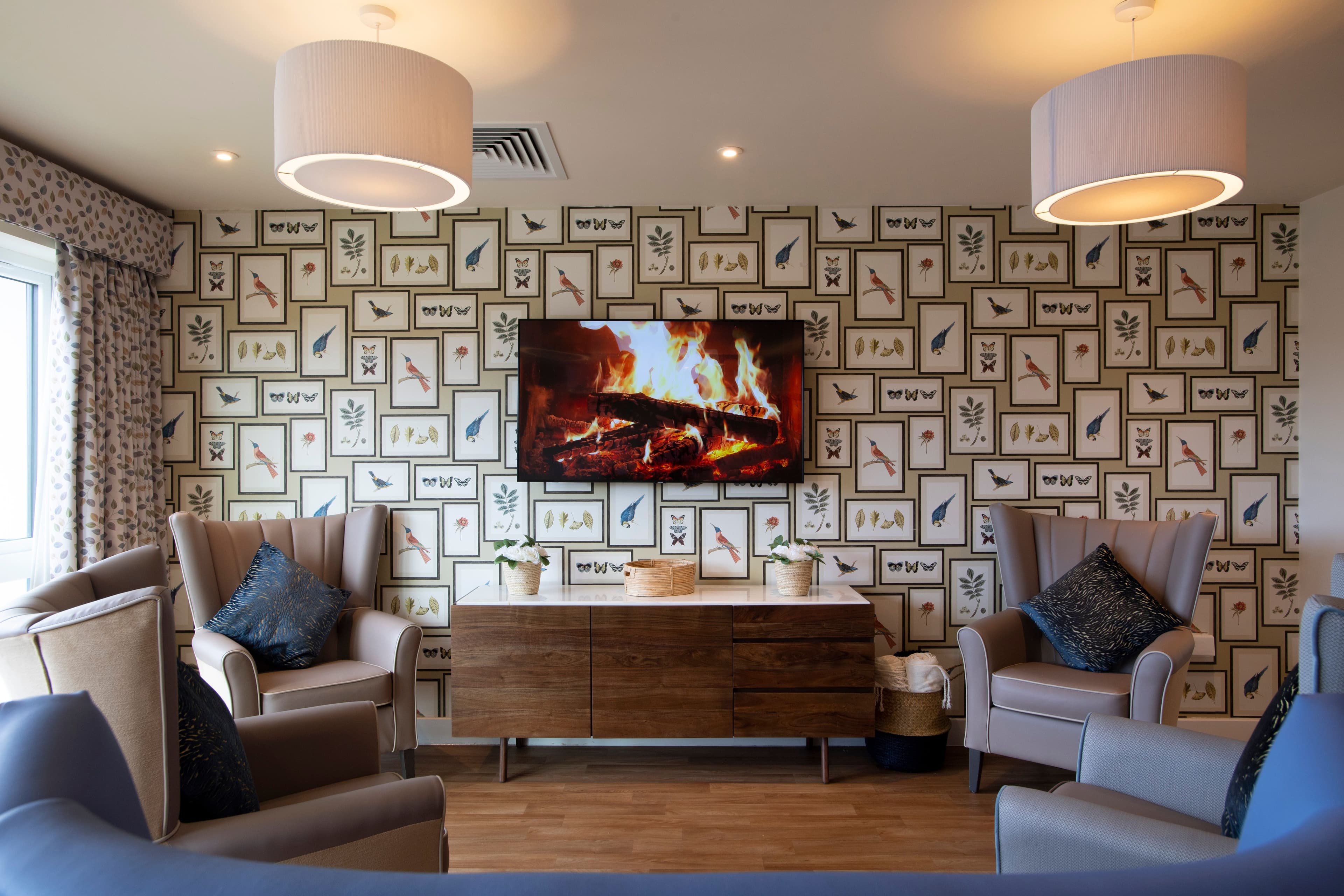 Lounge of Vida Grange in Harrogate, Yorkshire