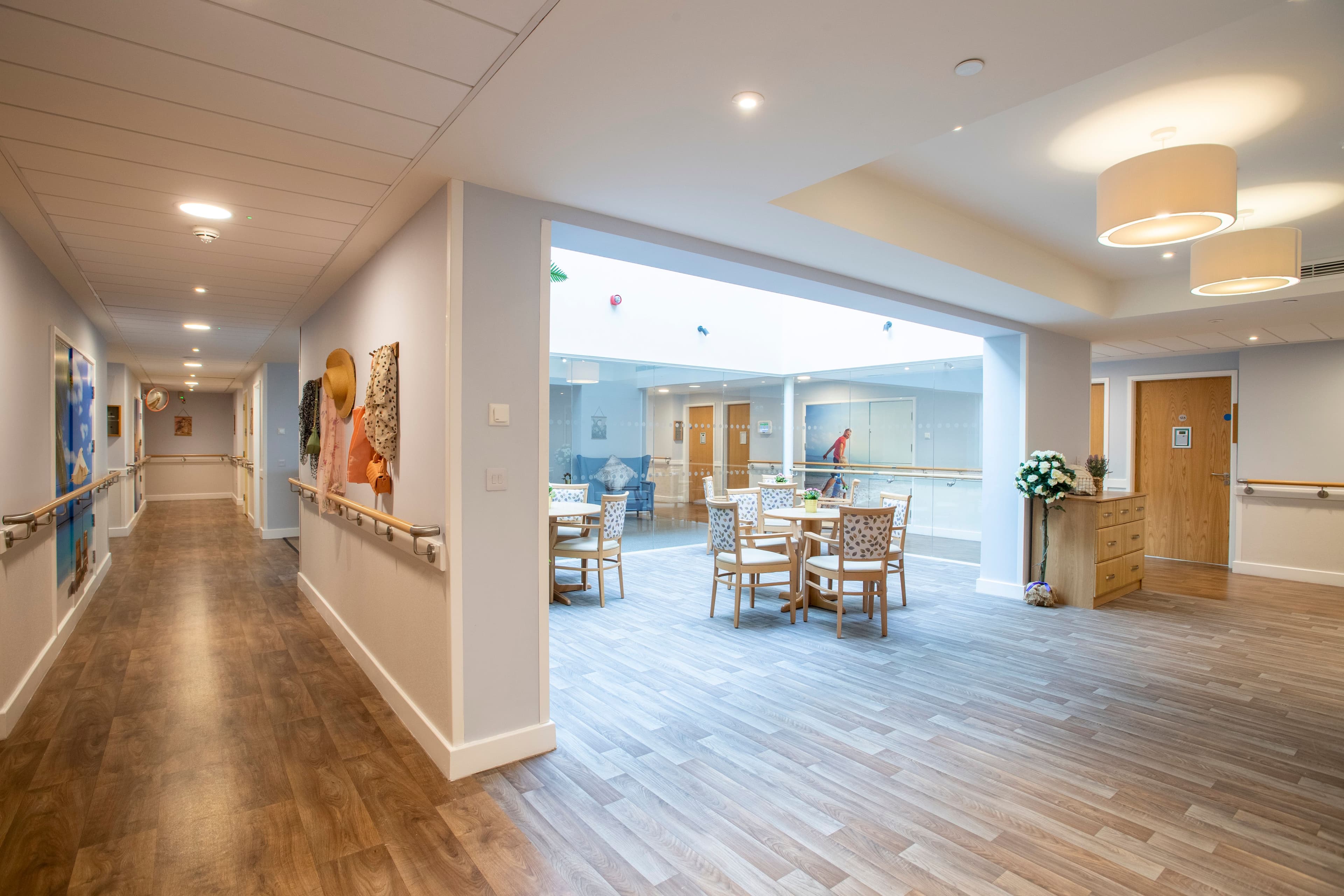 Dining room of Vida Grange in Harrogate, Yorkshire