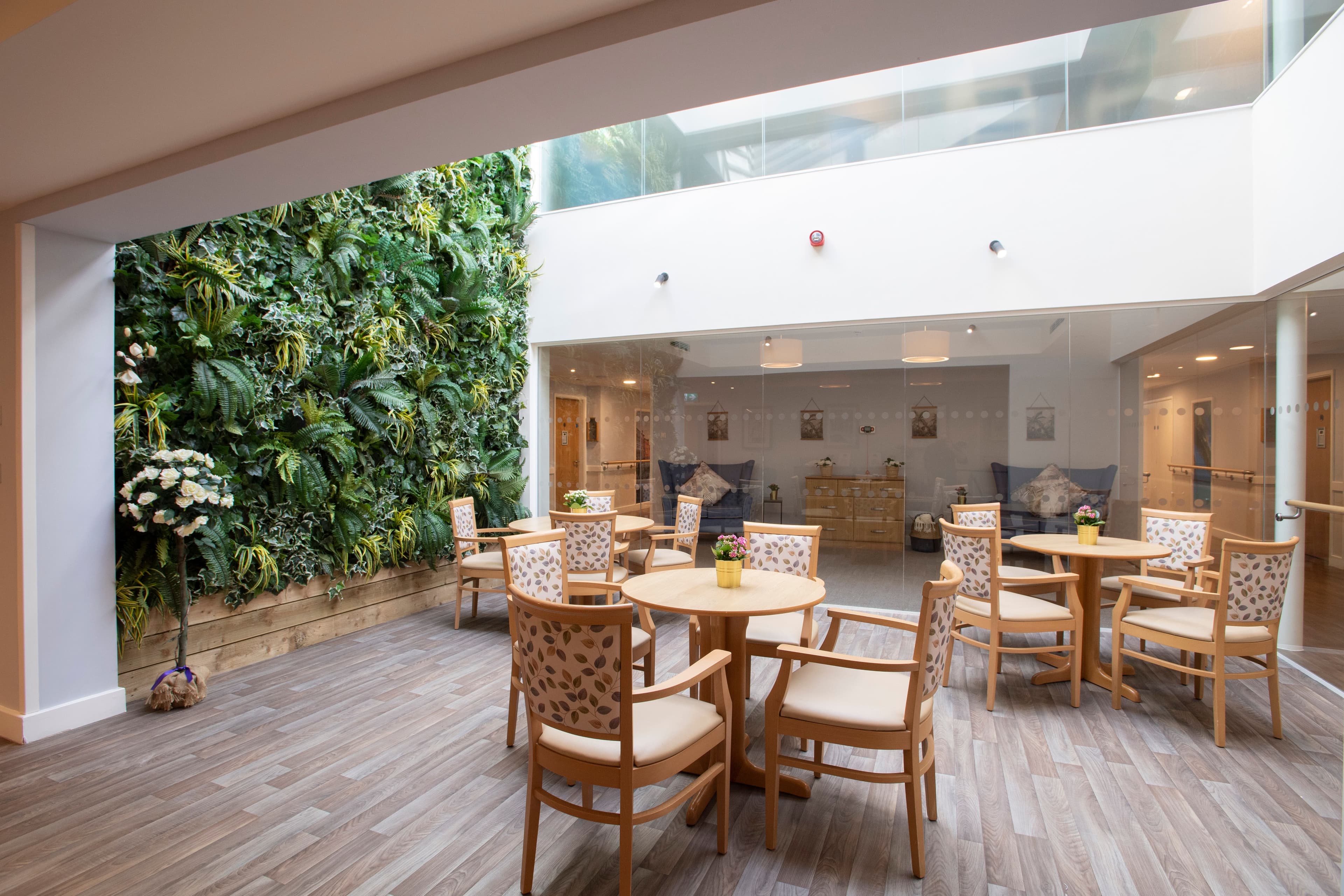 Dining room of Vida Grange in Harrogate, Yorkshire