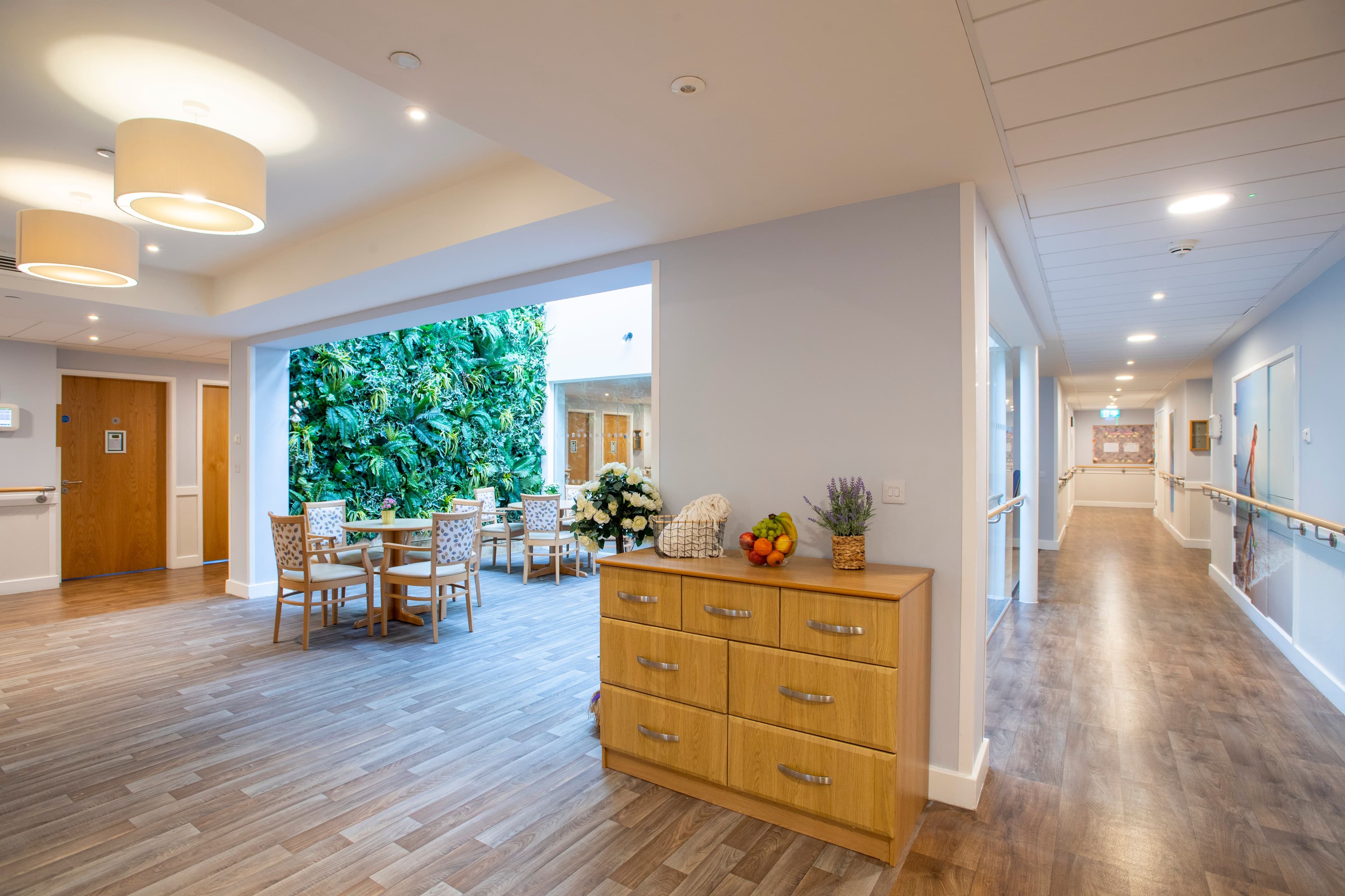 Dining room of Vida Grange in Harrogate, Yorkshire