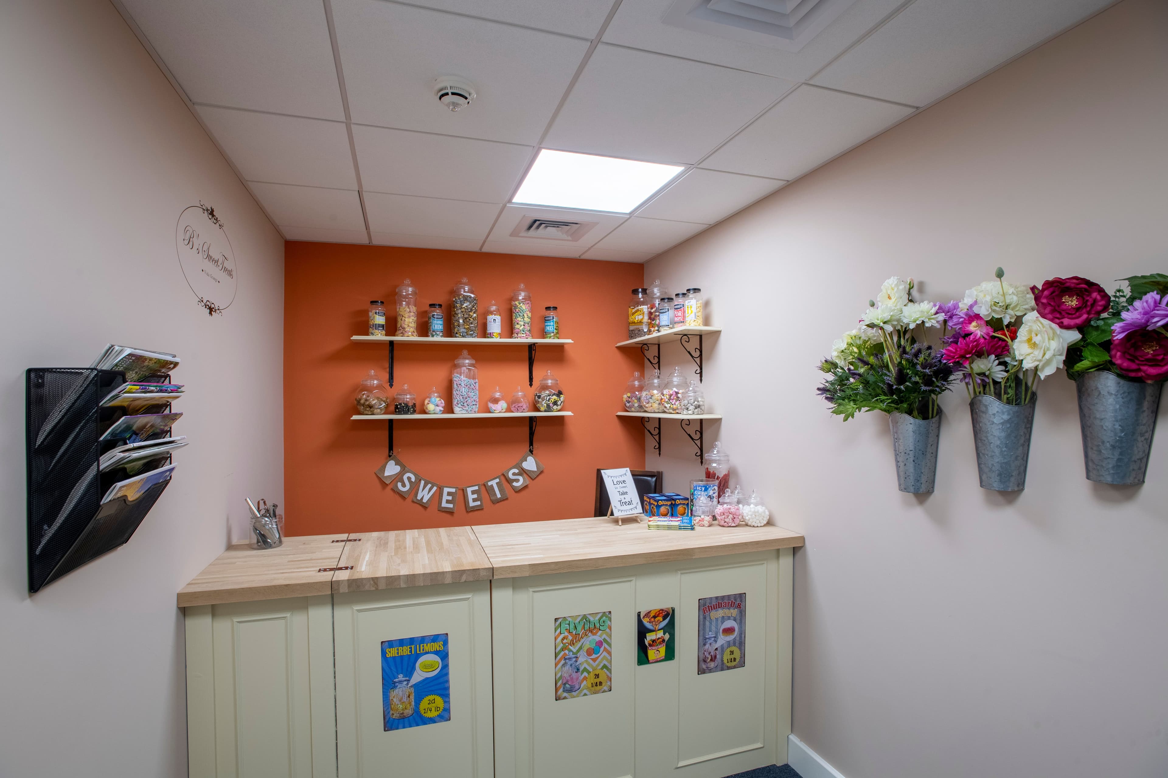 Kitchen area of Vida Grange in Harrogate, Yorkshire