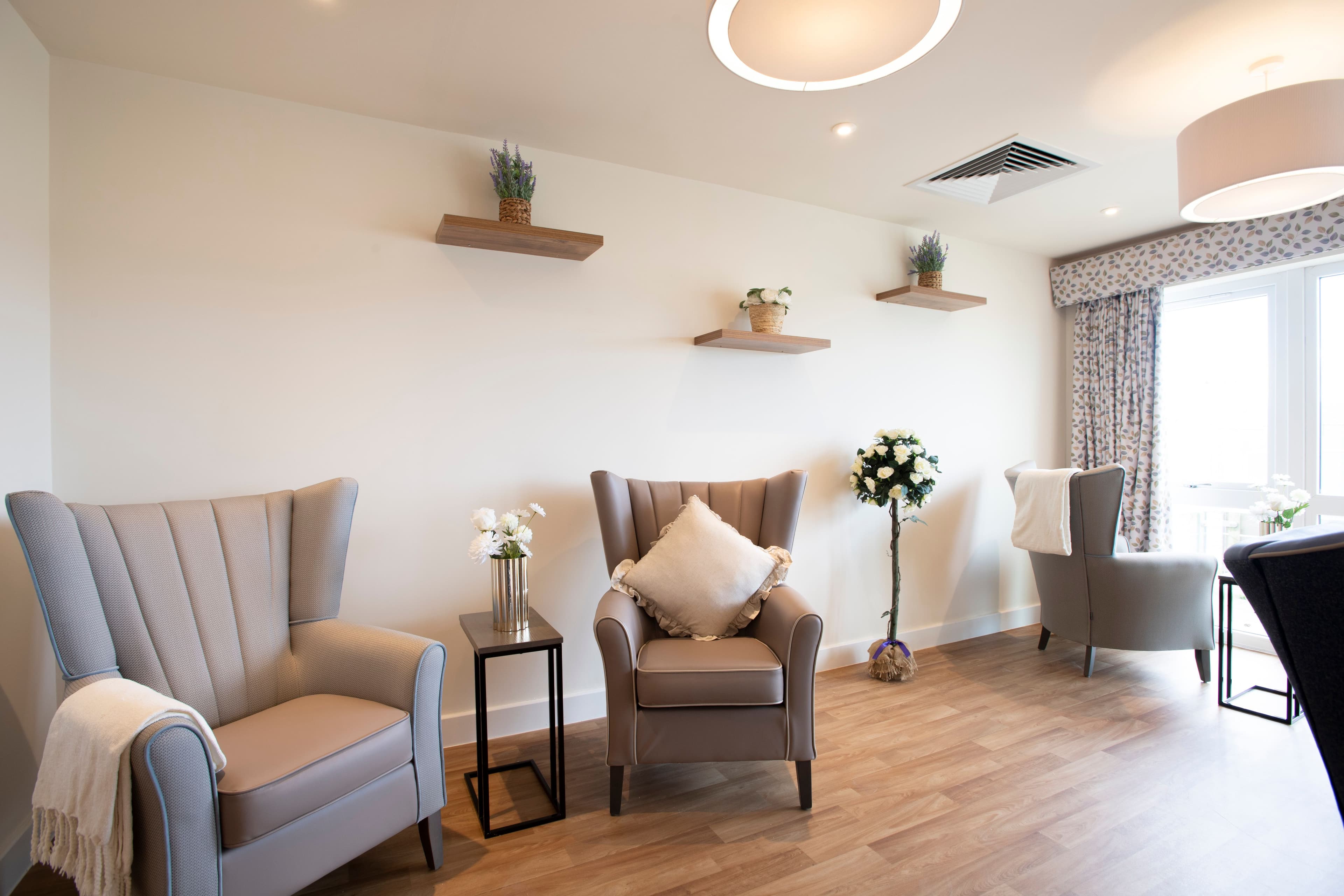 Lounge of Vida Grange in Harrogate, Yorkshire