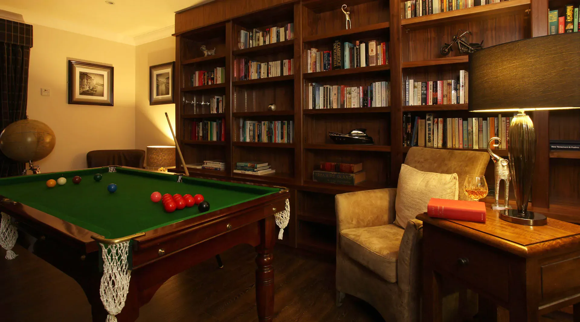 Games room  of Water Mill House retirement development in Hemel Hempstead