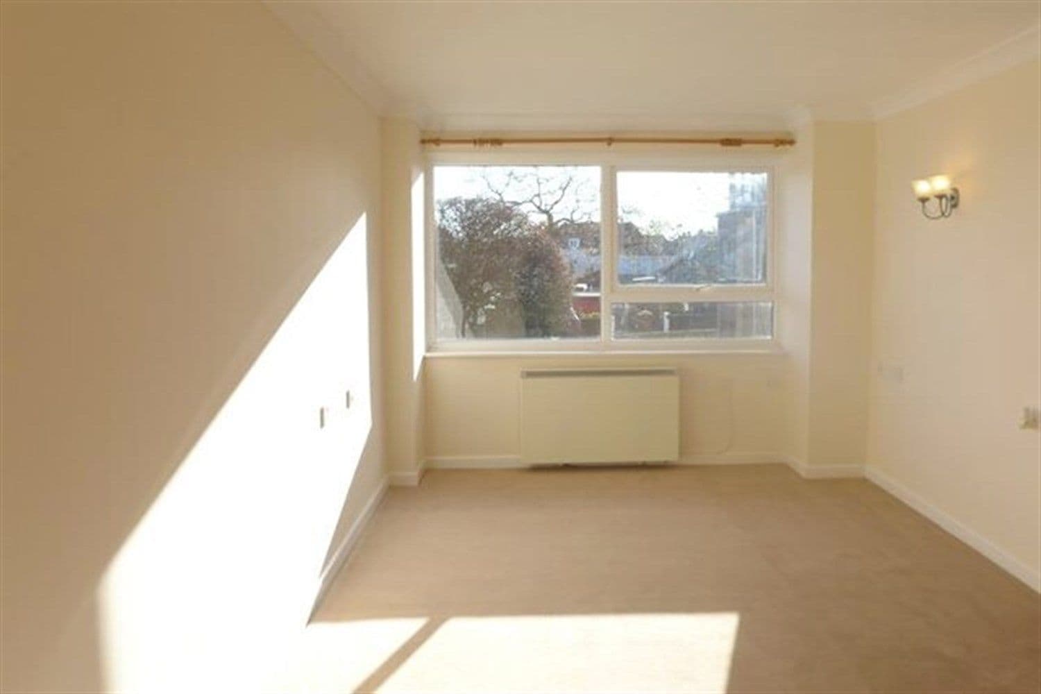 Living Room at Waverley House Retirement Apartment in New Milton, New Forest