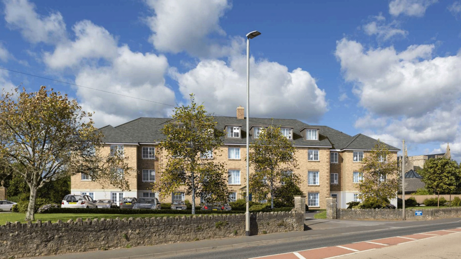 Churchill Living - Wells in Former Police Station, Glastonbury Road, Wells, Somerset, BA5 1TH - 000