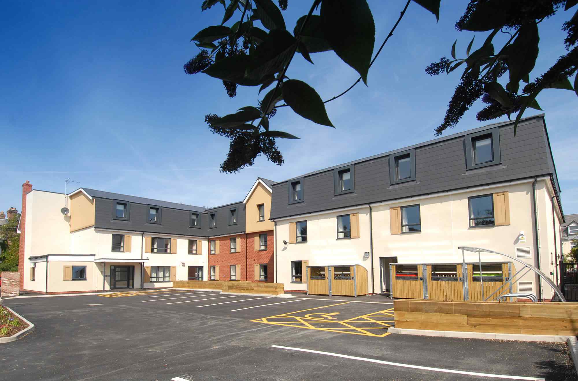 Exterior photo of Westhaven Care Home in Wirral