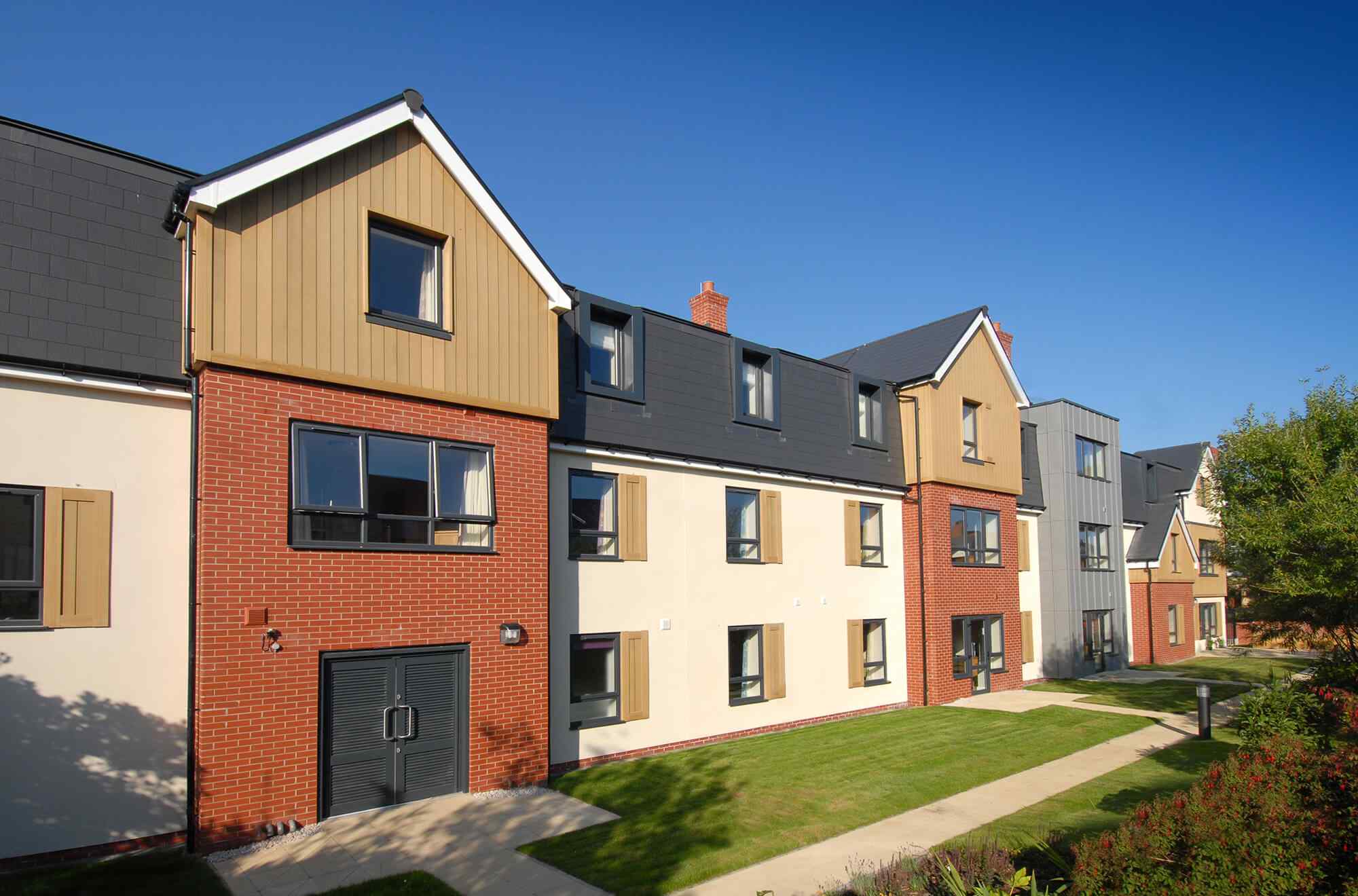 Exterior photo of Westhaven Care Home in Wirral