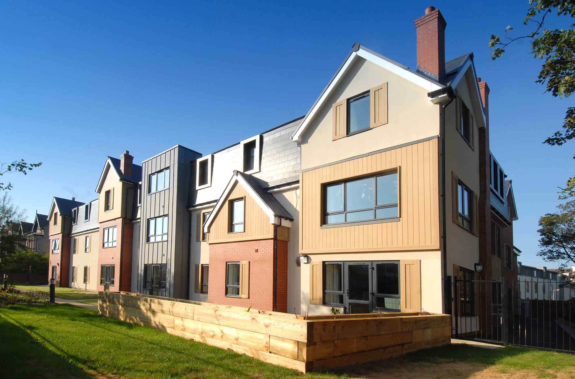 Exterior photo of Westhaven Care Home in Wirral