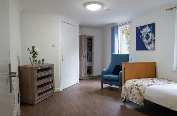 Bedroom at Westwood House, East Kilbride, Lanarkshire