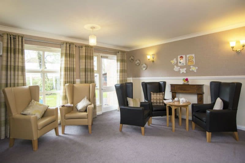 Communal Lounge of Whitby Dene Care Home in Ruislip, Hillingdon