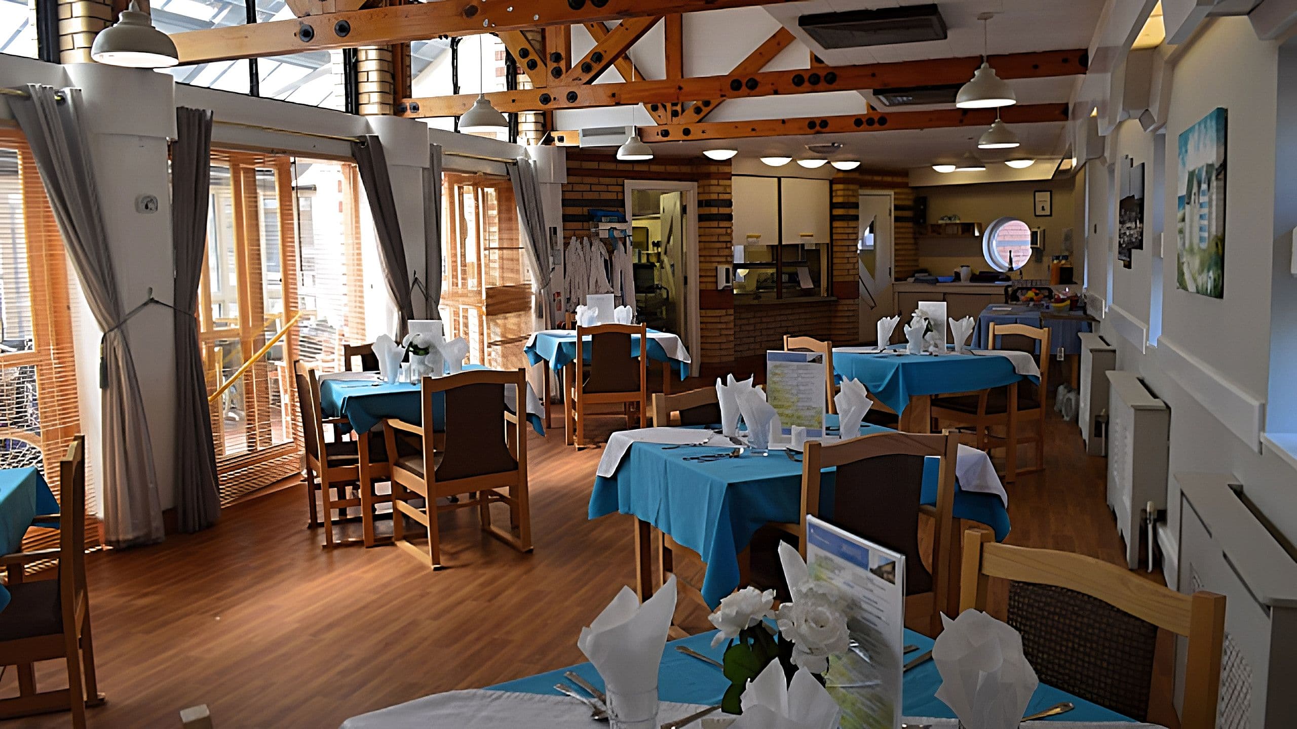 Dining Area of White Rose Lodge Care Home in Bridlington, East Riding of Yorkshire