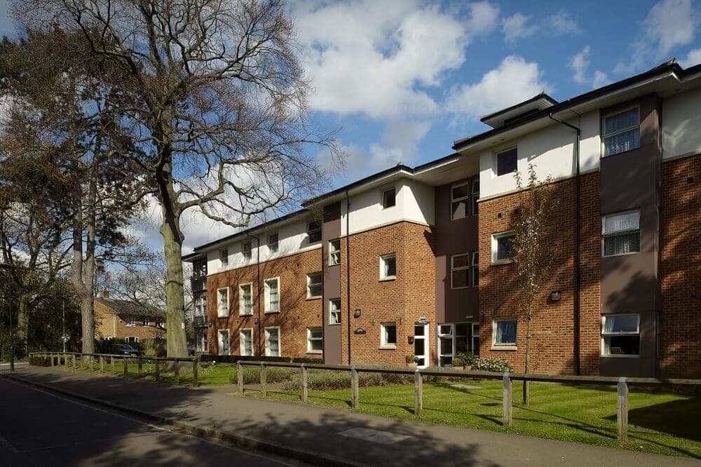 Exterior of Whitefarm Lodge Care Home in Twickenham, Richmond upon Thames