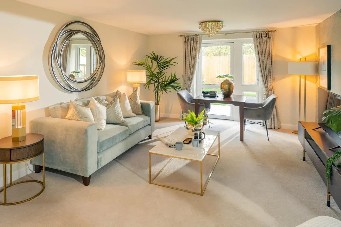 Lounge at Whitelock Grange Retirement Apartment in Bradford, West Yorkshire