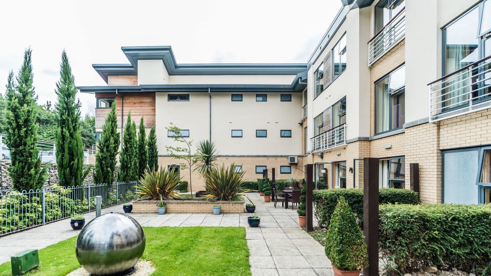 Exterior of Whittington House Care Home in Cheltenham, Gloucestershire