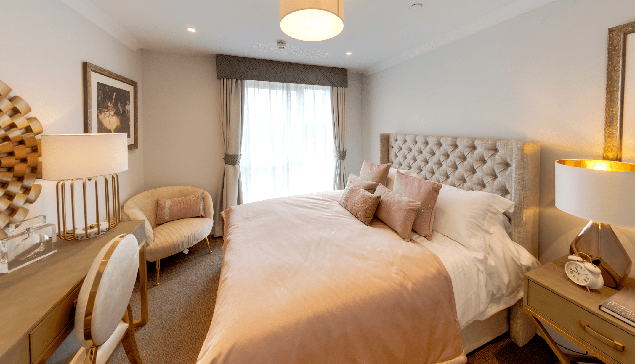 Bedroom of Signature at Winchester Care Home in Winchester. Hampshire