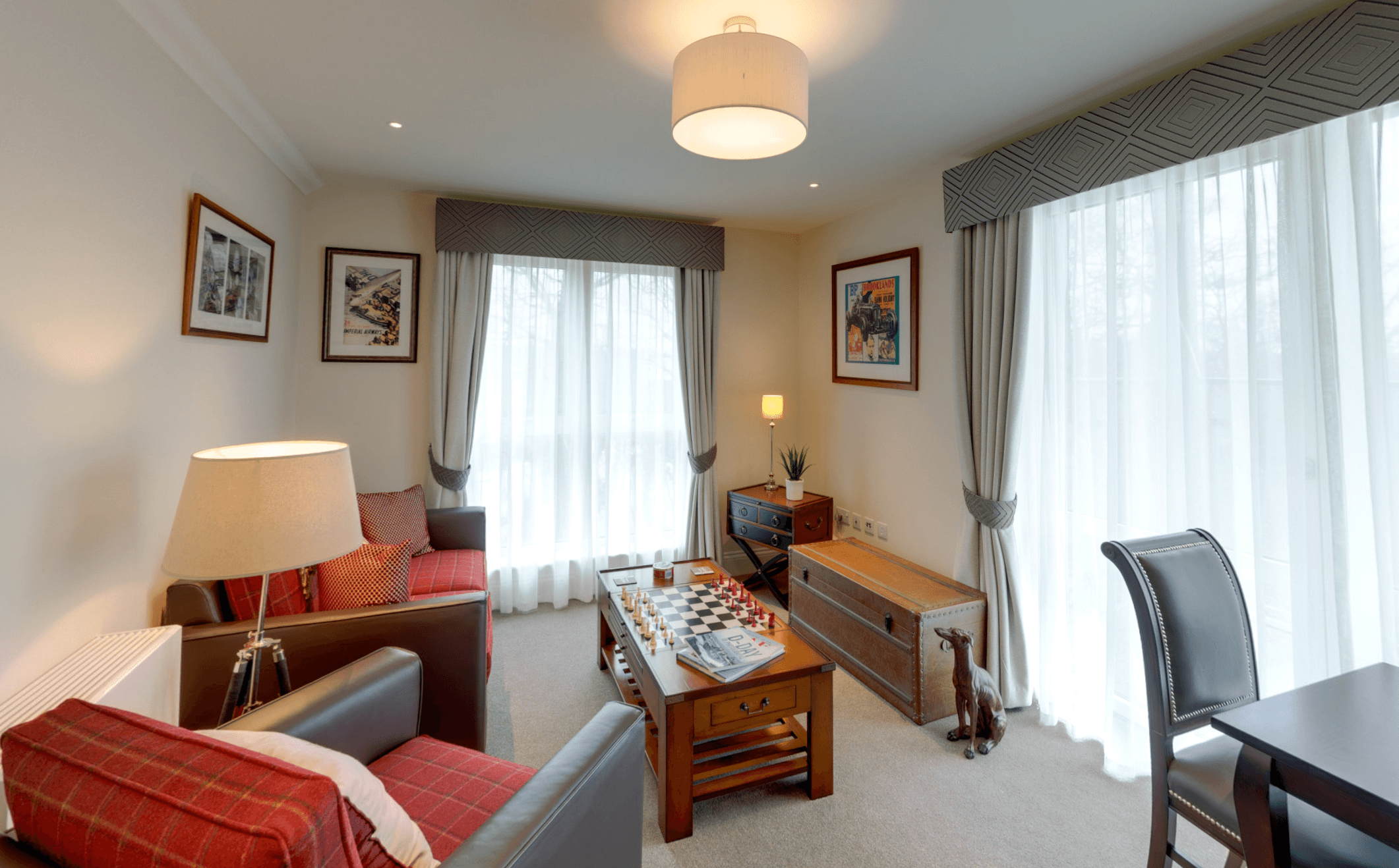 Lounge of Signature at Winchester Care Home in Winchester. Hampshire