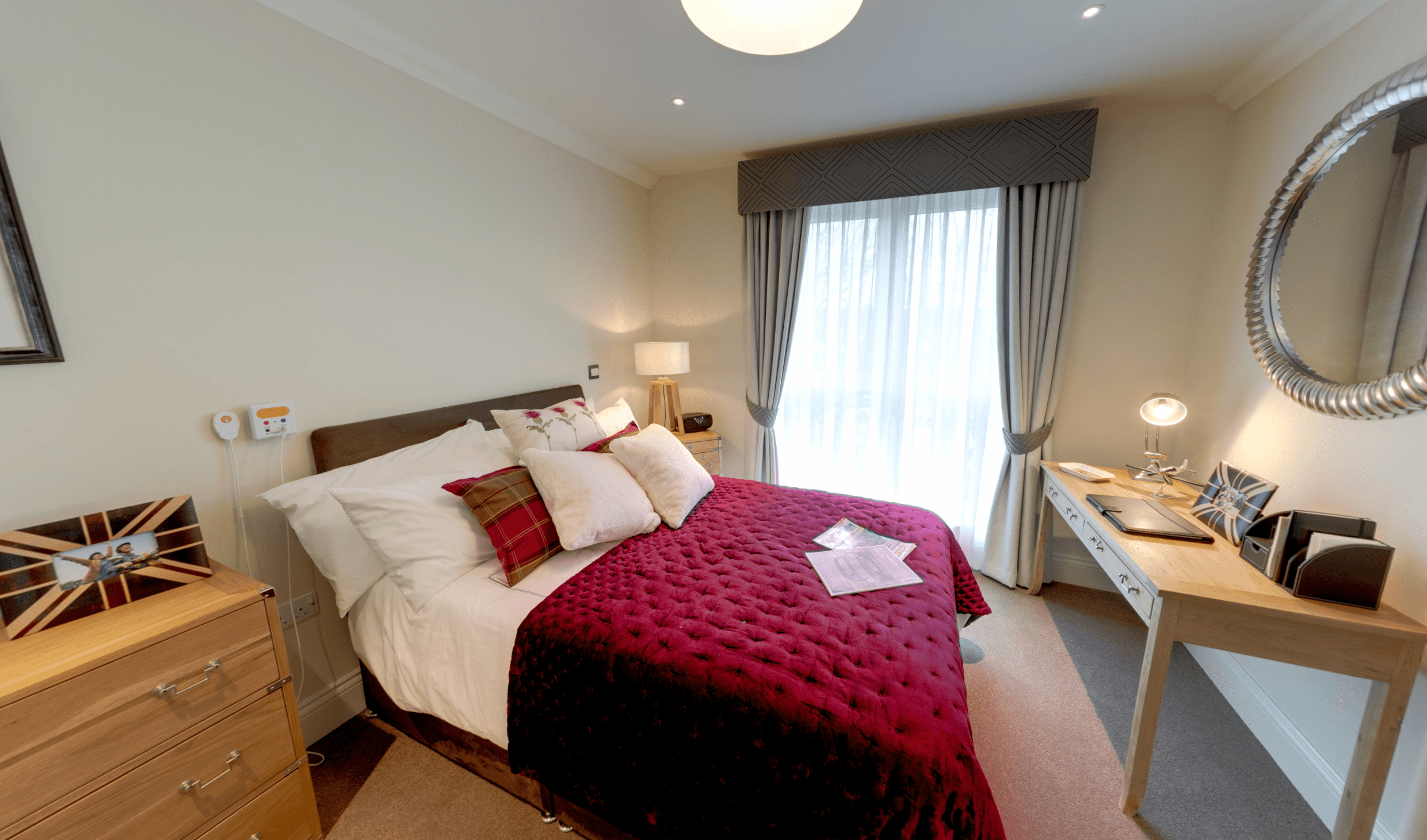 Bedroom of Signature at Winchester Care Home in Winchester. Hampshire