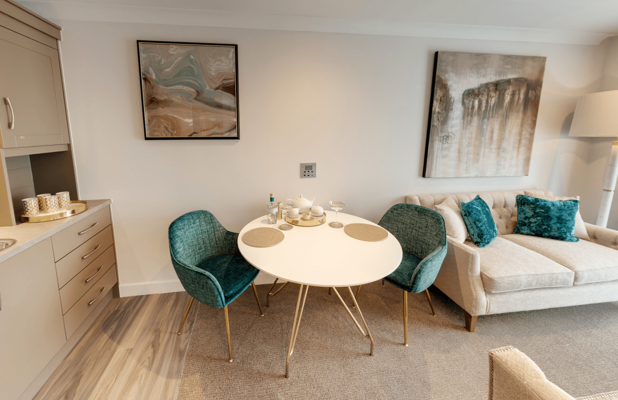 Lounge of Signature at Winchester Care Home in Winchester. Hampshire