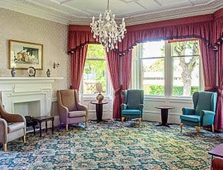 Communal Area of Windyhall Care Home in Ayr, South Ayrshire