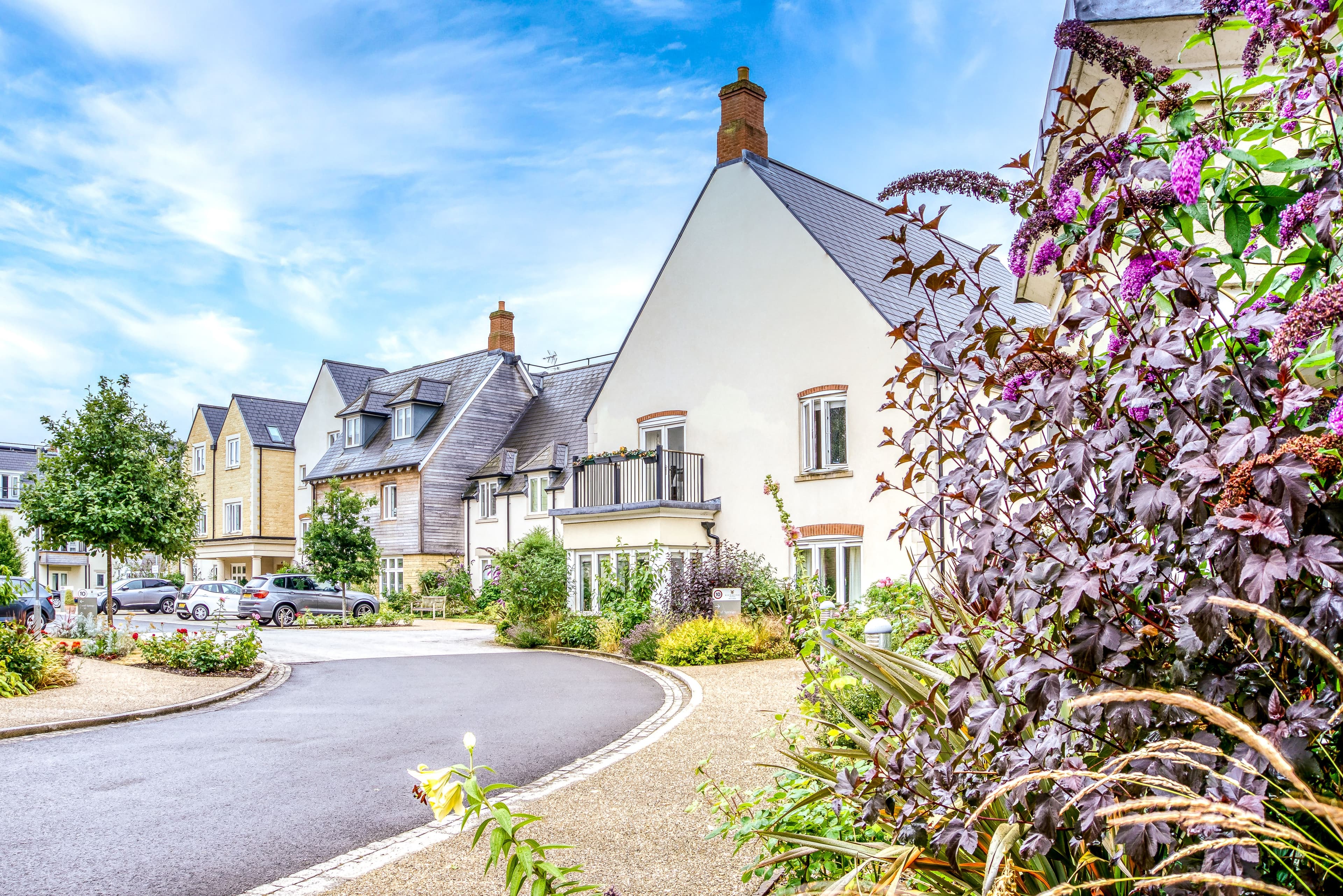 Exterior of Witney care home in Witney, Oxfordshire