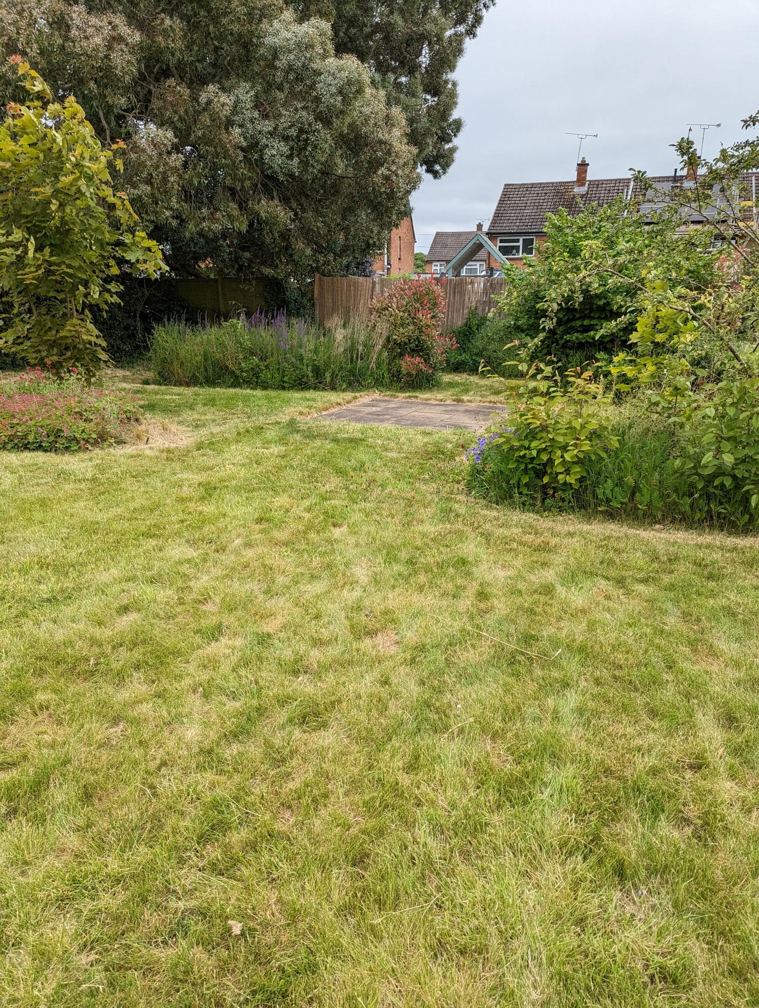 Garden at Woodmarket Care Home in Lutterworth, Leicester