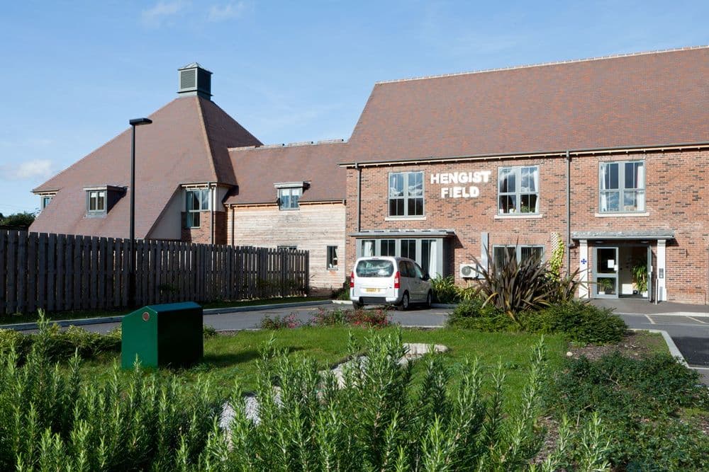 Exterior of Hengist Field in Sittingbourne, Kent