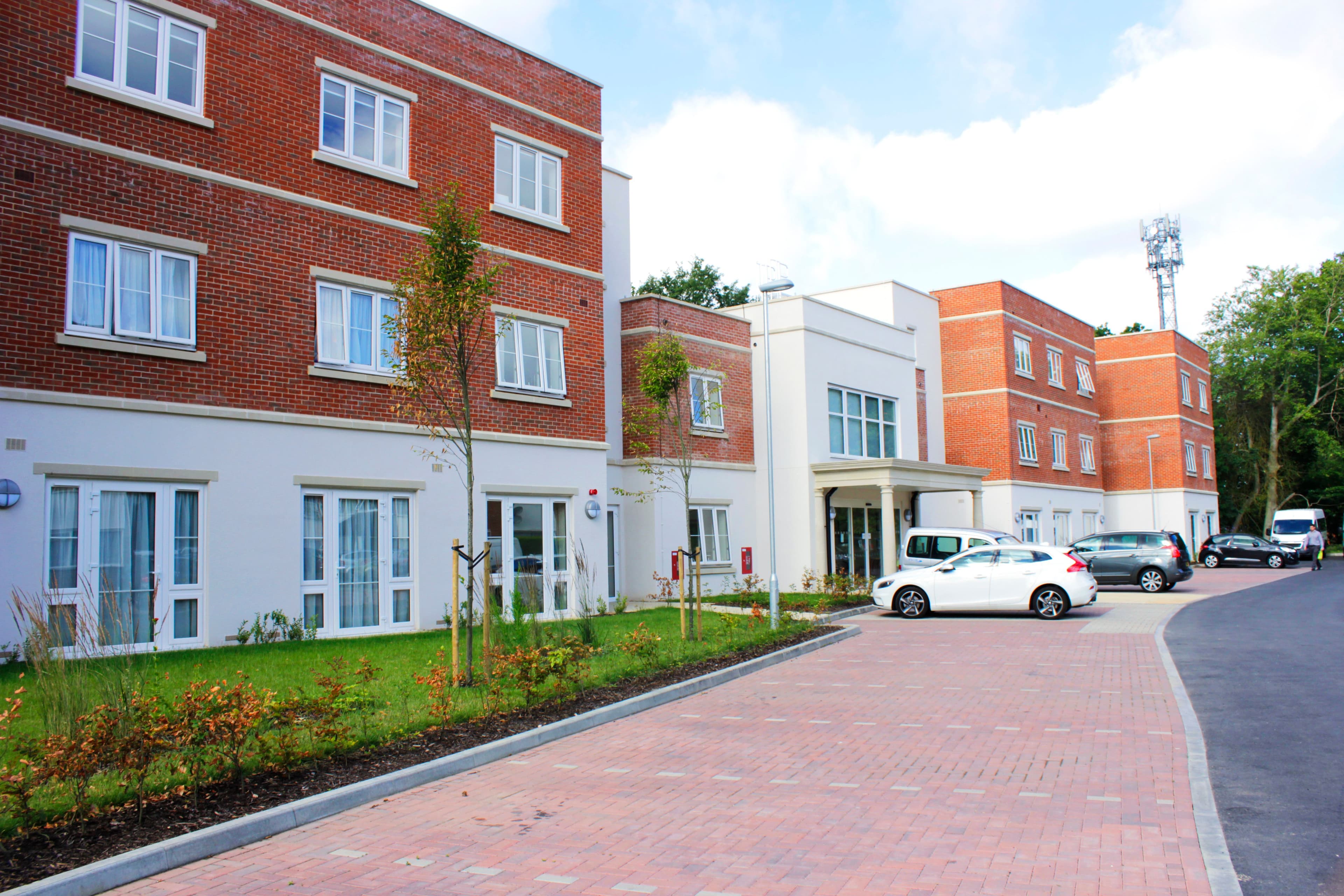 Exterior of Lynwood care home in Ascot, Berkshire