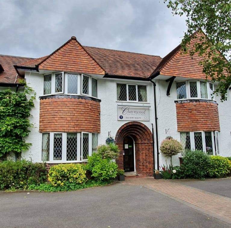 Exterior of Charwood care home in Finchfield, Wolverhampton