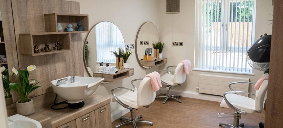 Salon at Rowanweald Residential and Nursing, Harrow