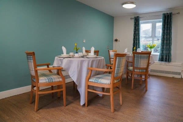 Dining Area at Rushyfields Residential & Nursing, Brandon, Durham