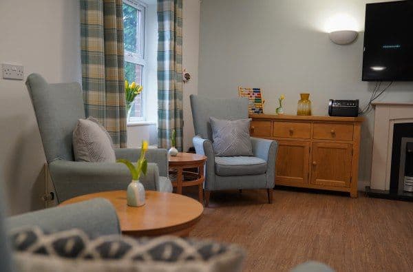 Communal Area at Rushyfields Residential & Nursing, Brandon, Durham